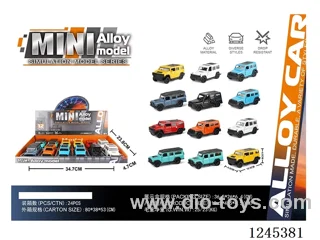 1:43 pull back Alloy Buggy(12pcs)