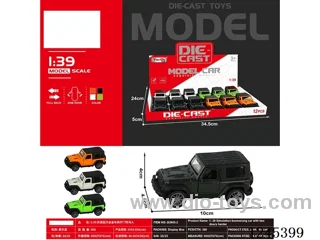 (GCC) 1:39 pull back alloy car(12pcs)