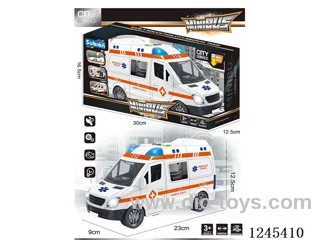 1:16 Ambulance Inertia & Music & Lights not included battery