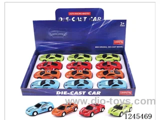 Alloy pull back car (12pcs)
