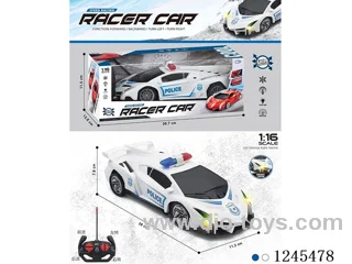 4ch RC Police Car Lamborghini not included battery