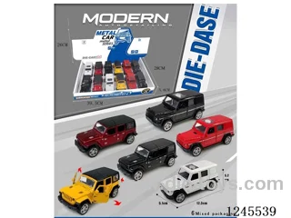 6 models pull back Alloy Car 12PCS