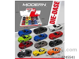 12 models pull back Alloy Car 12PCS