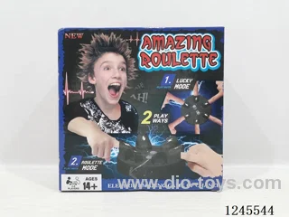 Large electric shock roulette wheel