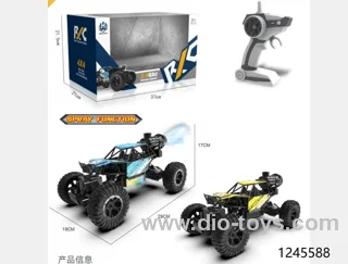 1:14 4WD off-road RC climbing car included battery(alloy car shell) 3 colours mix