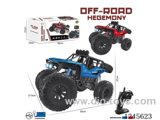 1:8 Four-wheeled RC Climbing Vehicle included battery