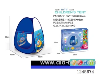 Triangle children's tent