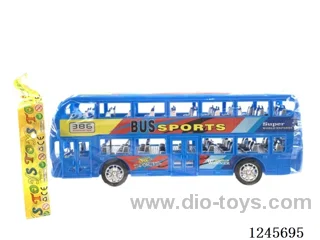 inertial double-decker bus 2 colors