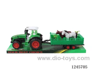 Inertia farmer tractor