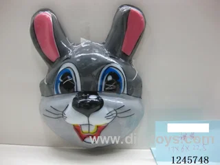 grey rabbit mask