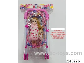 12-inch + 6-inch Articulated Solid-Body doll