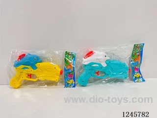 Dolphin water pistol (yellow, blue)