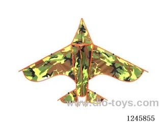 1.2m camouflage aeroplane kite camouflage fighter jet toy