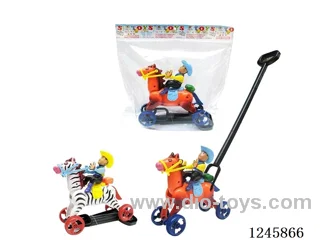 Push Horse (Red Horse/Zebra)