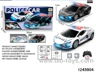 2.4G remote control car wiht music in color box