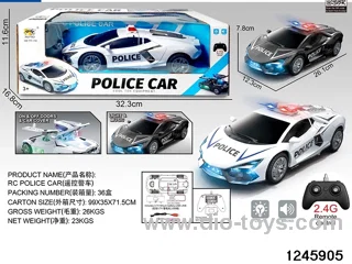 2.4G remote control car wiht music in window box