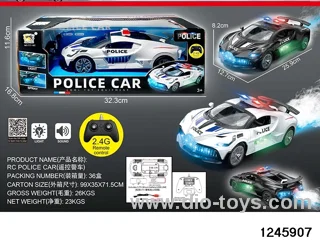 2.4G remote control car wiht music in window box