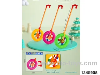 Push wheel in OPP bag
