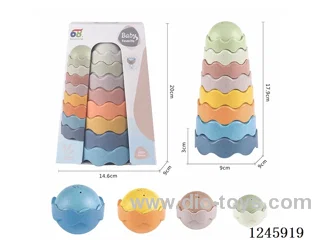 Straw Lighthouse Stacking Game