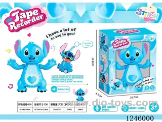 recording Stitch B/O recording doll