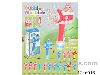 Blue Stitch music rotating bubble stick