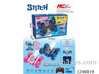 Stitch RC stunt car W L/M/spray/subtitles included battery