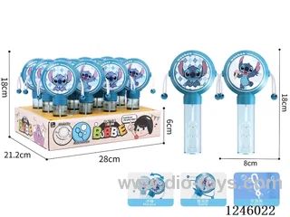 Stitch rattle+sand hammer+bubble stick