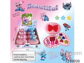 DIY Stitch makeup set (6 PCS)