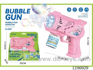 B/O bubble gun with light not included battery