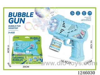 B/O bubble gun with light not included battery