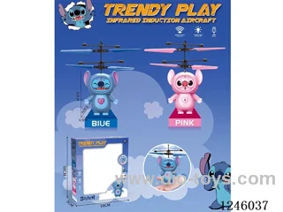 Stitch induction vehicle included battery 2 colors