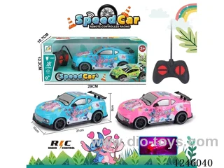 1: 20 PVC shell Stitch RC car not included battery 2 colors