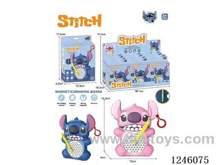 Stitch magnetic bead drawing board (12PCS)
