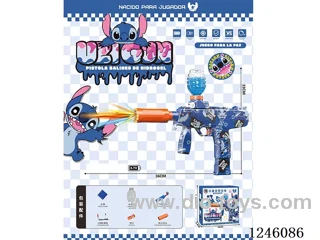 B/O Stitch water bullet gun with light included battery