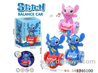 B/O Stitch balance car 3 colors