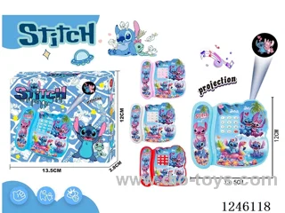 Stitch projection telephone