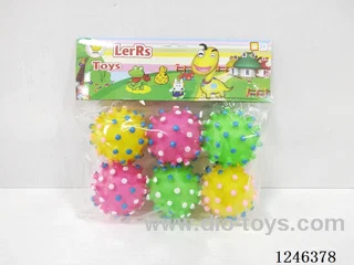 Rubber-moulded Massage Balls 6PCS