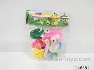 Rubber-moulded Sea Creatures 6PCS