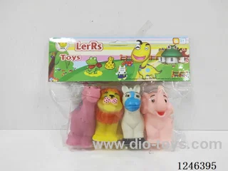 Rubber-moulded Forest Animals