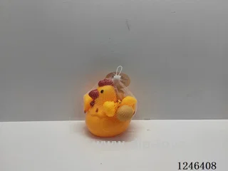 Rubber-moulded egg-laying hen