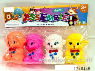 Rubber-moulded BB Whistle 4-colour Sheep