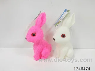 Rubber-moulded Vocal Rabbit (4 Colours)
