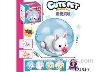 Light-Up Cute Pet Rolling Ball