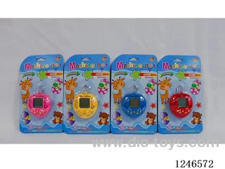 Electronic pet machine with beaded chain included battery 2*AG13