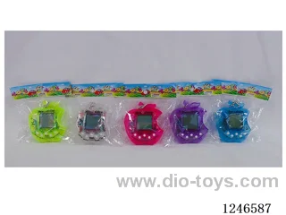 Electronic pet machine with beaded chain included battery 2*AG13