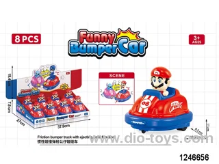 Inertial mario bumper car