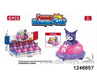 Inertial kuromi bumper car