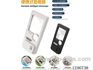 Portable Magnifier 3X, 10X included battery