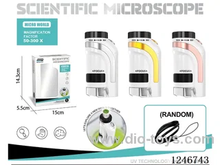 Handheld Microscope 50X-300X (not included battery)
