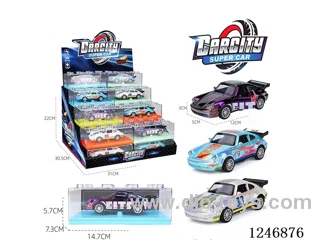 1:36 pull back alloy car 32PCS 3 colors mixed